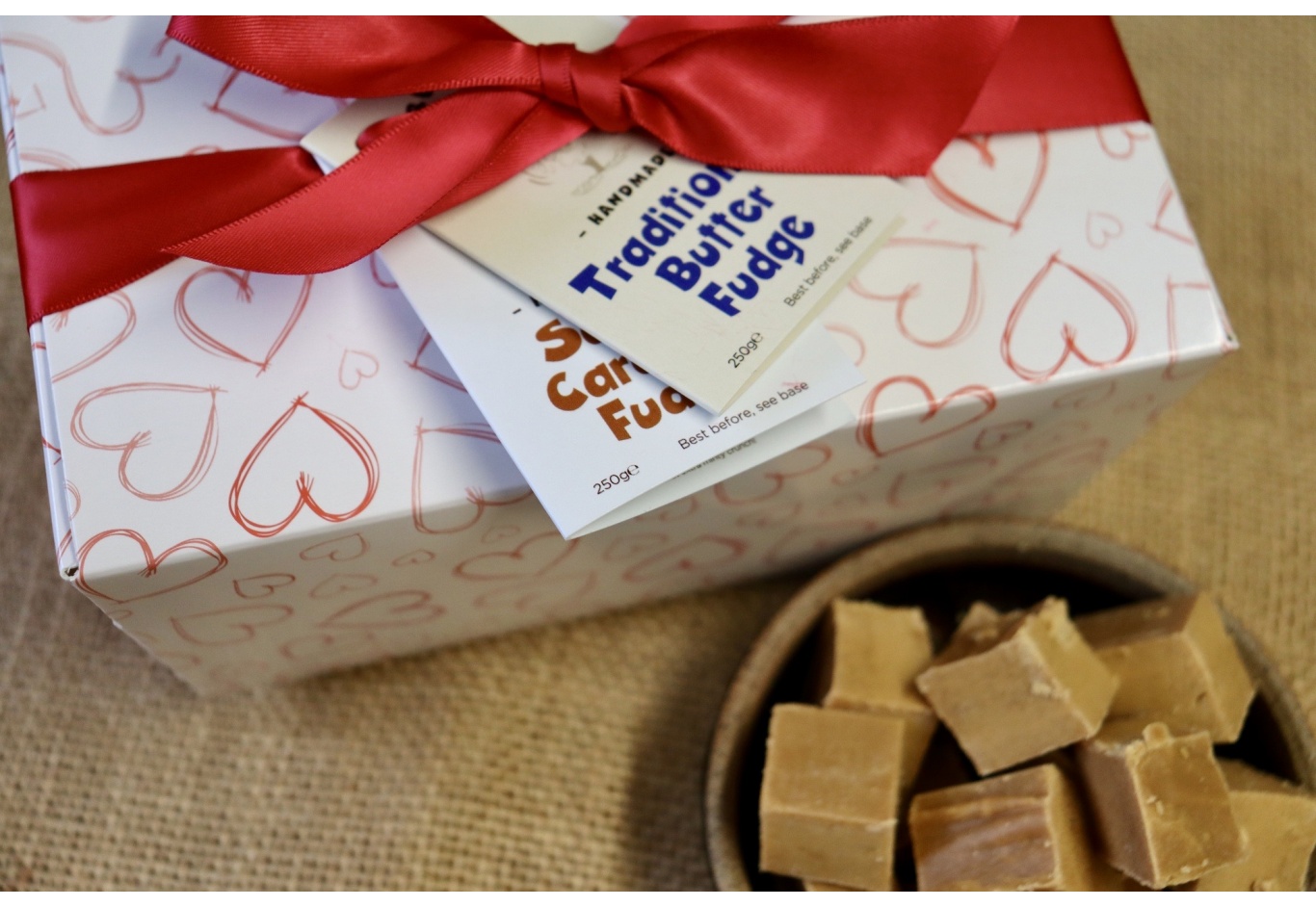 The Romantic Fudge Gift Box (500g)